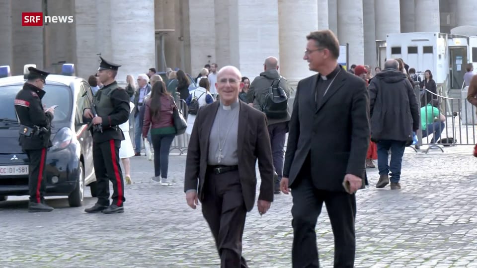 Bischof Bonnemain ist zufrieden mit dem Besuch im Vatikan 