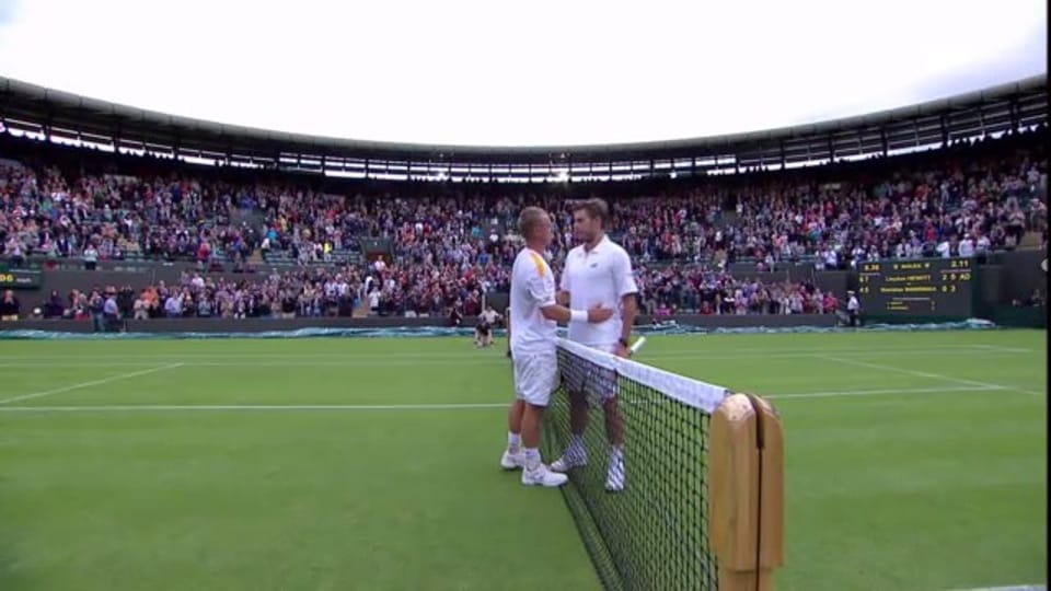 Wimbledon: Highlights Wawrinka - Hewitt (unkomm.)