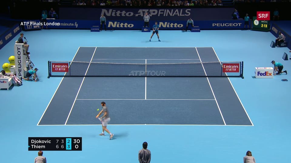 Die Live-Highlights bei Djokovic - Thiem