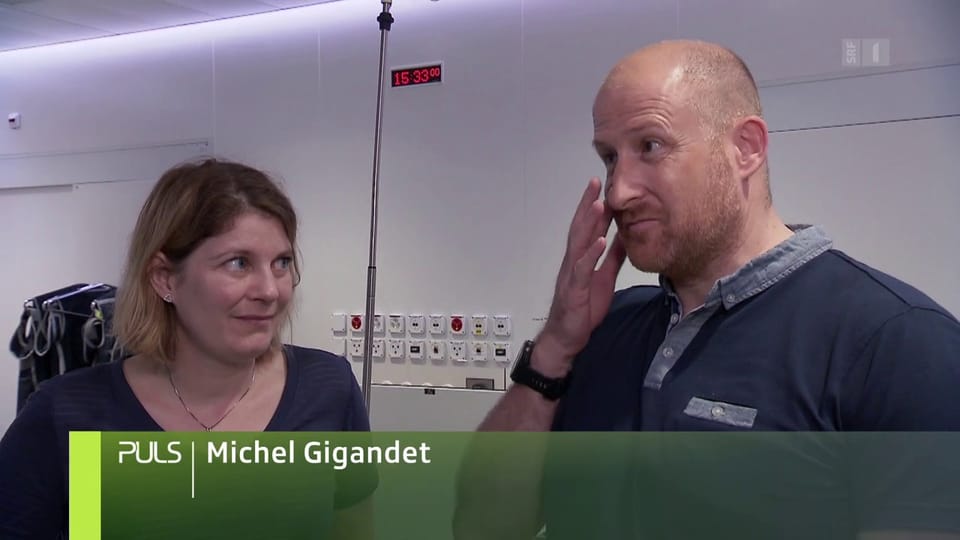 Michel Gigandet erinnert sich nur ungern an den damaligen Zustand seiner Frau.