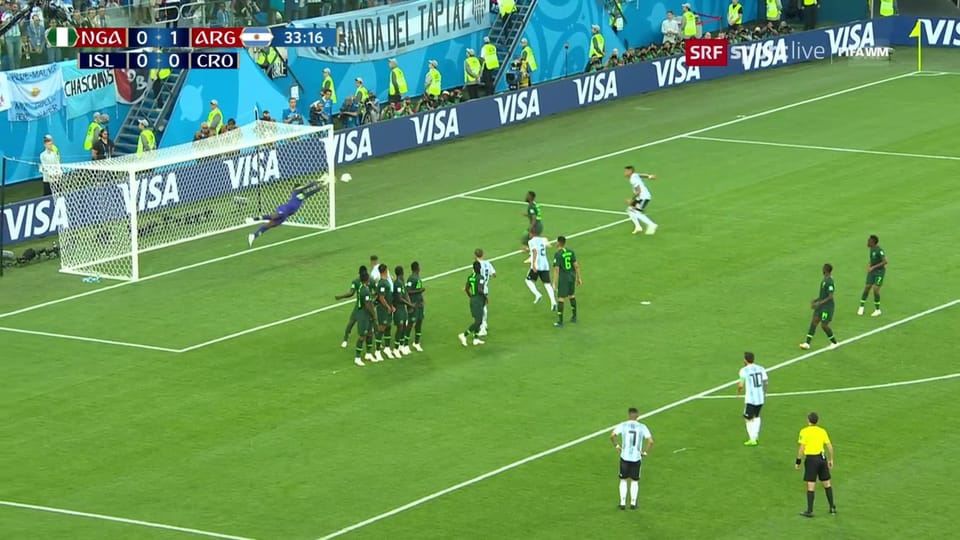 Live-Highlights bei Argentinien - Nigeria