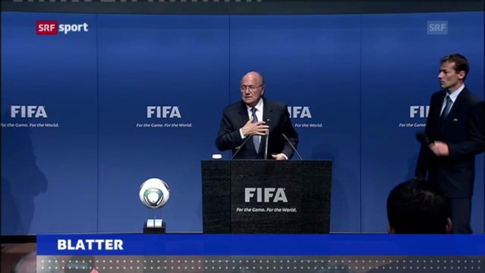 FIFA-Präsident Blatter für eine Winter-WM 2022 («sportaktuell»)