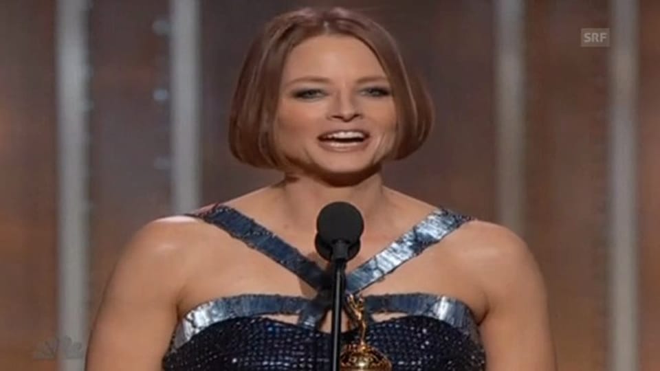 Jodie Foster bei der «Golden Globe»-Verleihung 2013