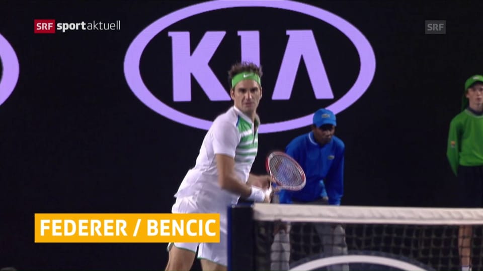 Federer und Bencic spielen 2017 in Perth