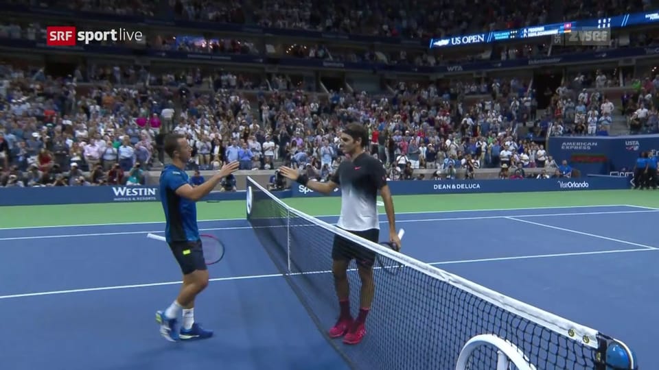 Live-Highlights Federer - Kohlschreiber