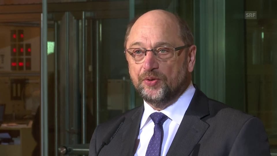 Schulz gibt Rücktritt bekannt (unkomm.)
