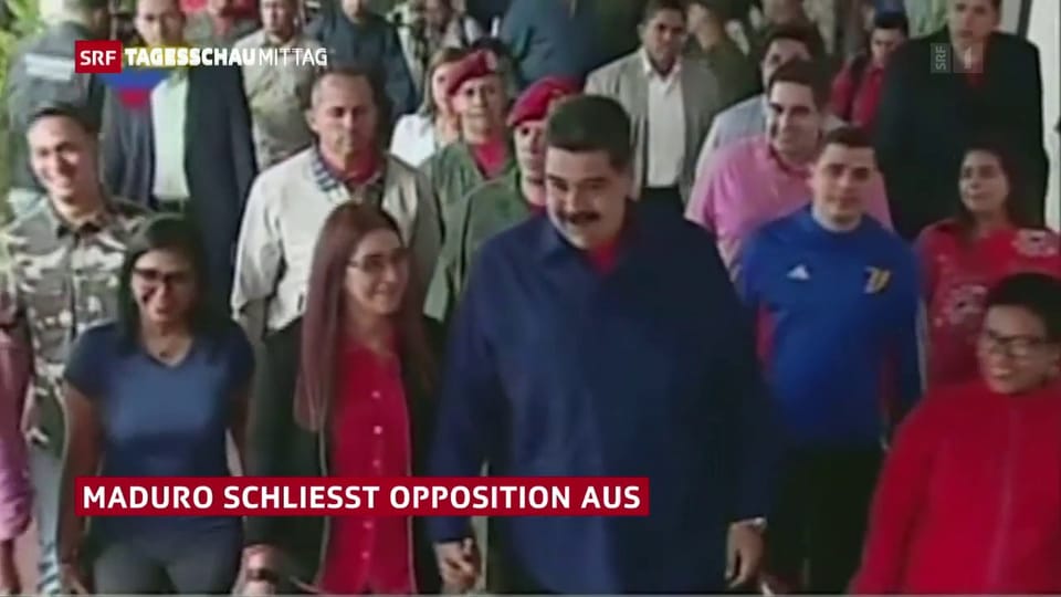 Maduro schliesst Opposition aus