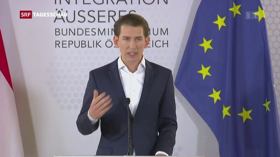 Österreichischer Aussenminister fordert vorgezogene Neuwahlen