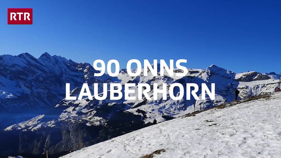 90 onns cursa da skis al Lauberhorn