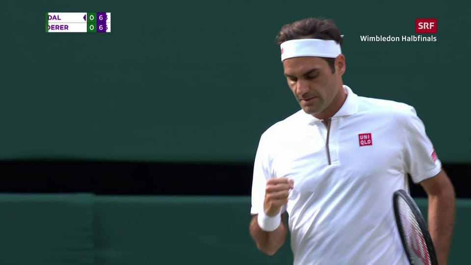 Vom 2:3 zum 7:3 – Federers formidables Tiebreak