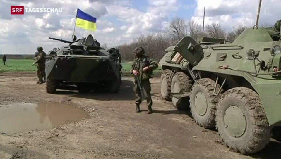 Ukrainische «Anti-Terror-Einheit» gegen Separatisten
