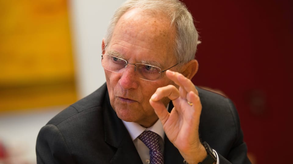 Das vollständige Interview mit Wolfgang Schäuble