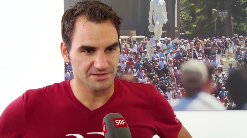 Federer über den Rücken, die Leistung und die Erkenntnisse