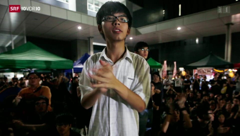 Regenschirm-Revolution: 17-Jähriger gegen Peking