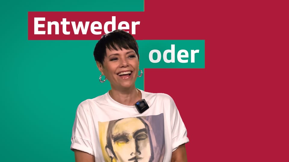 Die Qual der Wahl: Francine Jordi im «Entweder / Oder» Interview