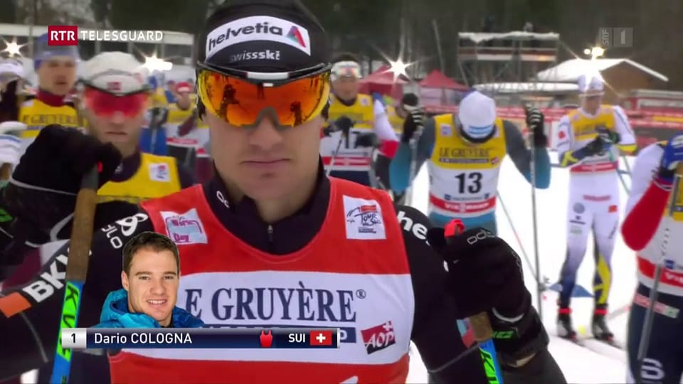 Dario Cologna sin via a la victoria al Tour de Ski