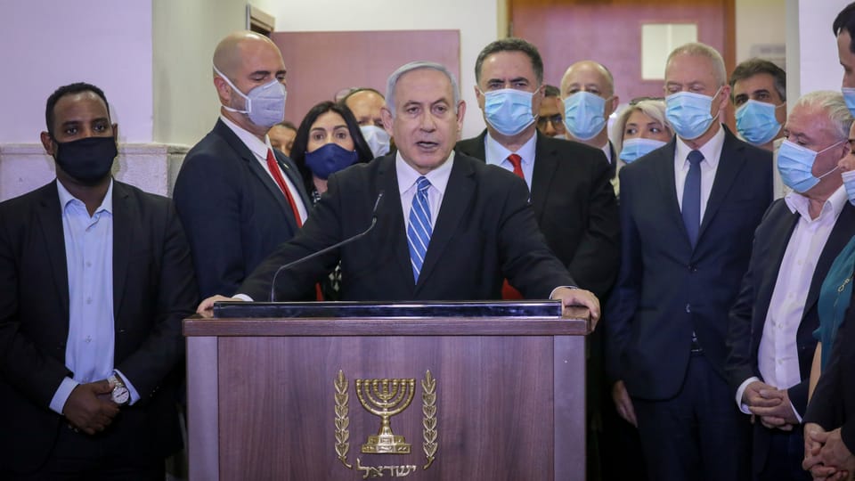 Netanjahu nennt den Korruptionsprozess politisch motiviert