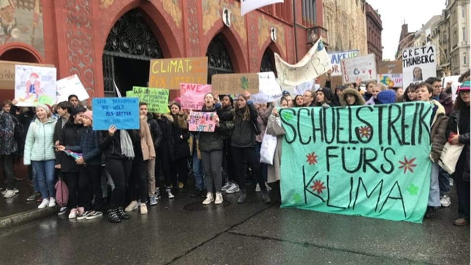 Am 18. Januar wollen die Schülerinnen wieder auf die Strasse gehen