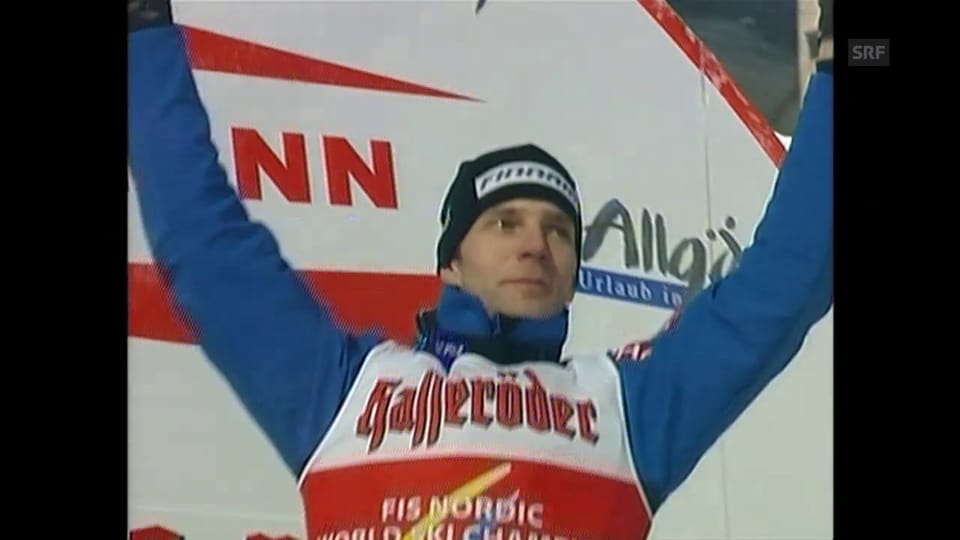 So sprang Janne Ahonen 2005 zu Gold