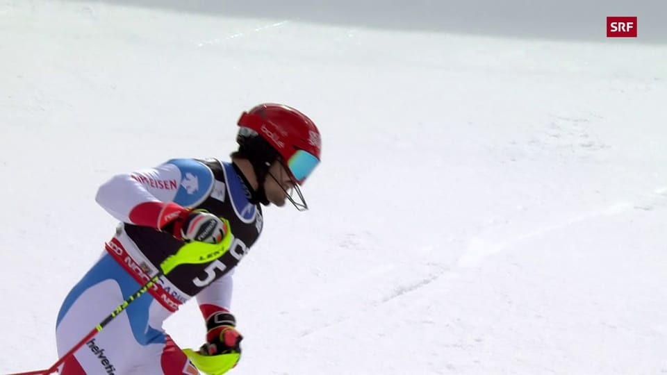 Meillard fährt im 1. Garmisch-Slalom aufs Podest