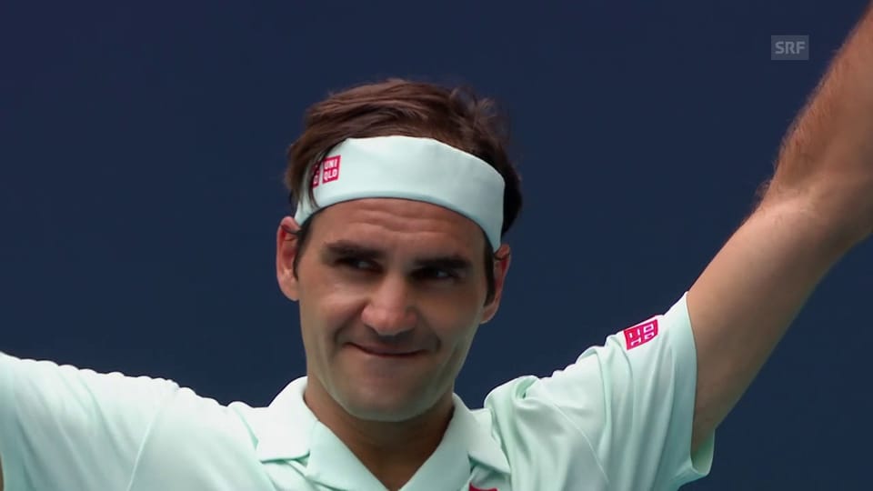 Federer macht gegen Isner kurzen Prozess