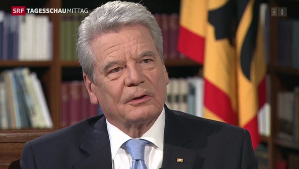 Interview mit Bundespräsident Gauck
