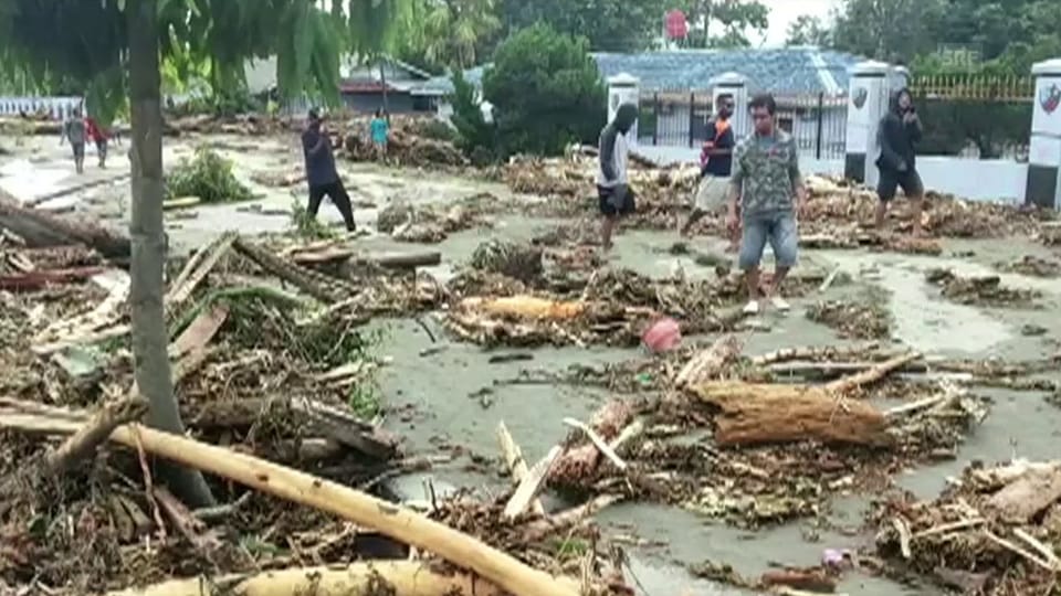 Zerstörung in Indonesien