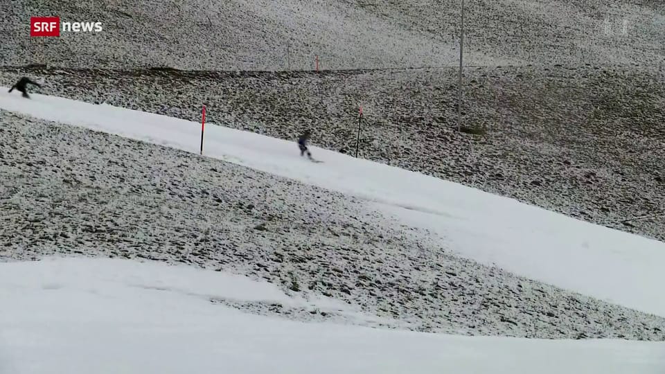 Skirennen im Grünen am Chuenisbärgli?