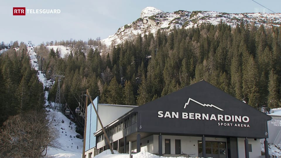 Territori da skis a San Bernardino è puspè avert