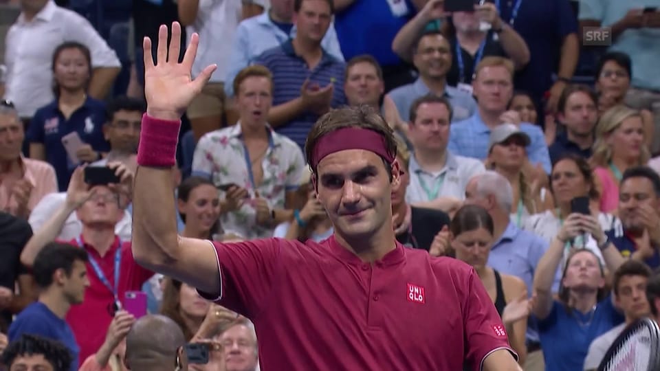 Federer mit geglücktem US-Open-Start