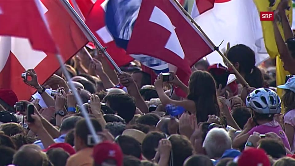 Vor 10 Jahren: Die Schweiz jubelt Cancellara zu