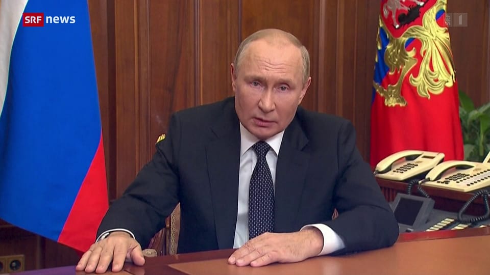 Putin verkündet Teil-Mobilmachung russischer Streitkräfte
