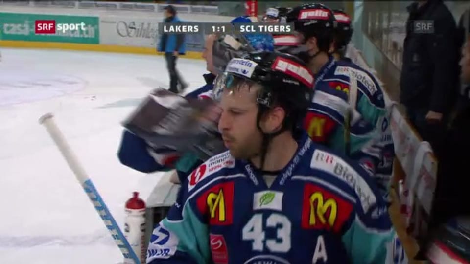 Eishockey: Lakers - SCL Tigers («sportaktuell»)