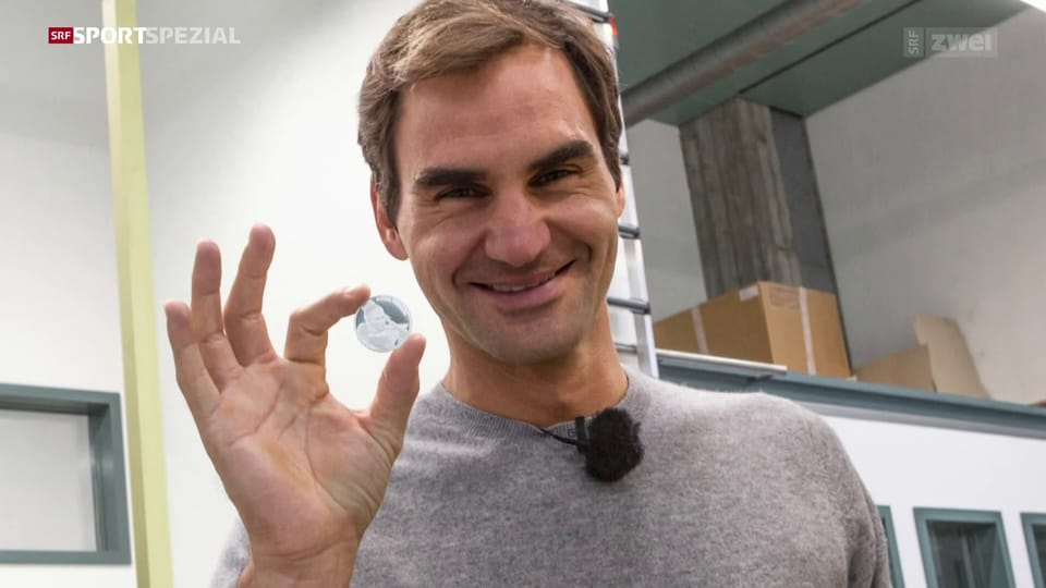 Federer begeistert auch neben dem Platz