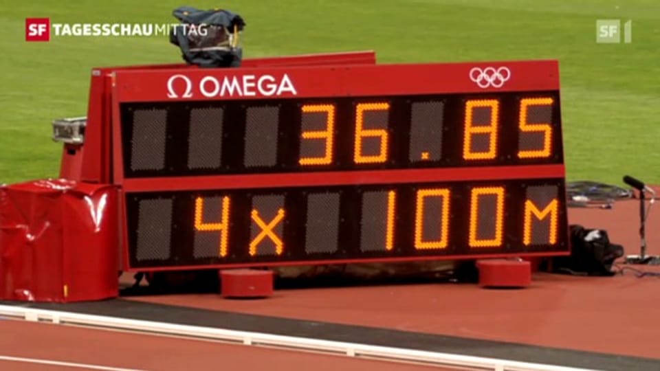 Gold und Weltrekord für Jamaikas Staffel in London 2012
