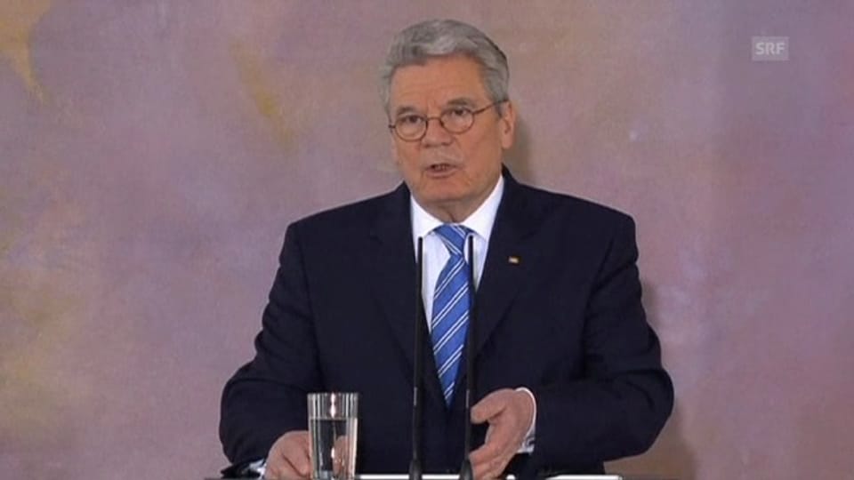 Ausschnitte der Europa-Rede Joachim Gaucks