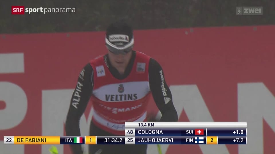 Dario Cologna in Lahti auf Rang 5