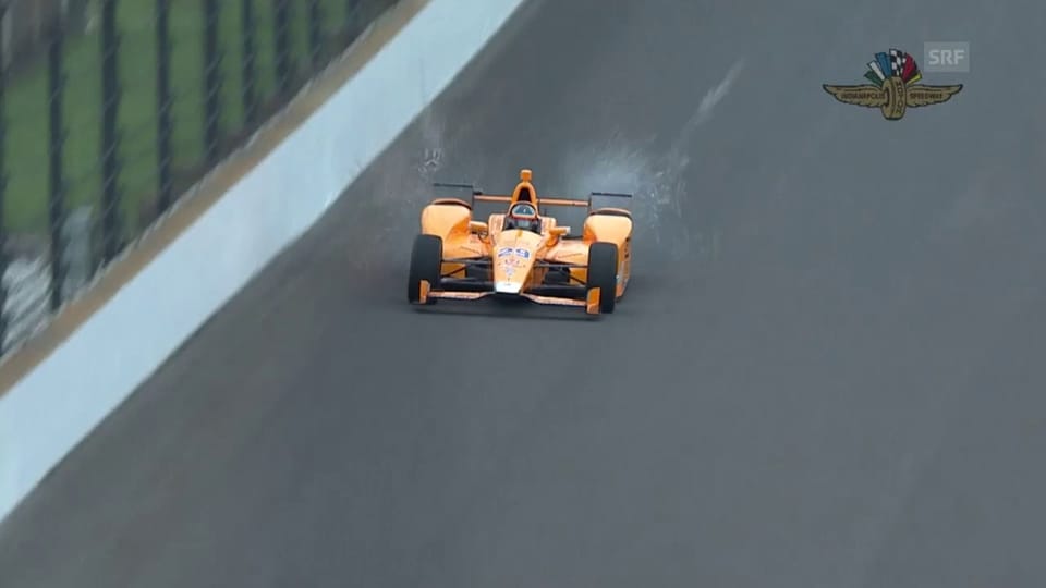 Alonso überfährt zwei Vögel