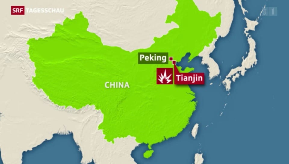 Über 100 Todesopfer in Tianjin