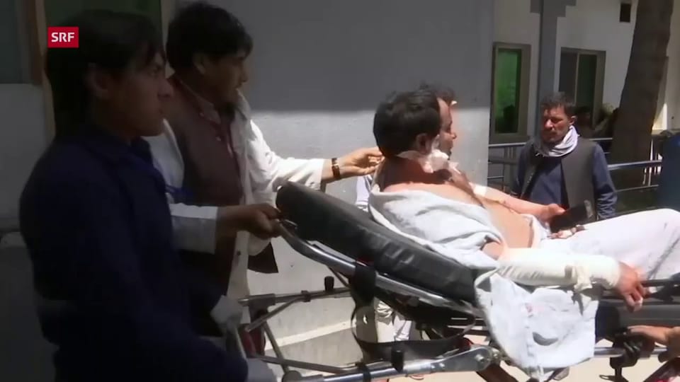 Nach Anschlag in Kabul: Verletzte werden medizinisch versorgt 