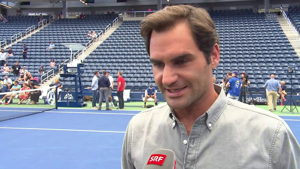 Federer: «Der Fokus liegt nur auf der 1. Runde»