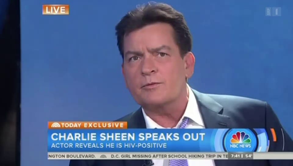 Charlie Sheen ist HIV-positiv