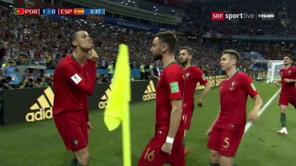 Ronaldos «Goat-Jubel» gegen Spanien