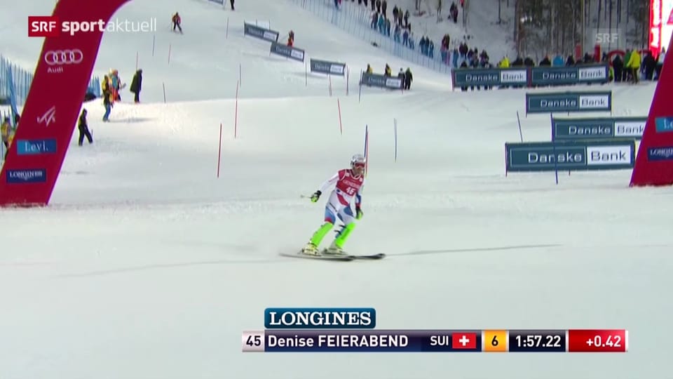 Ski: Slalom Frauen in Levi
