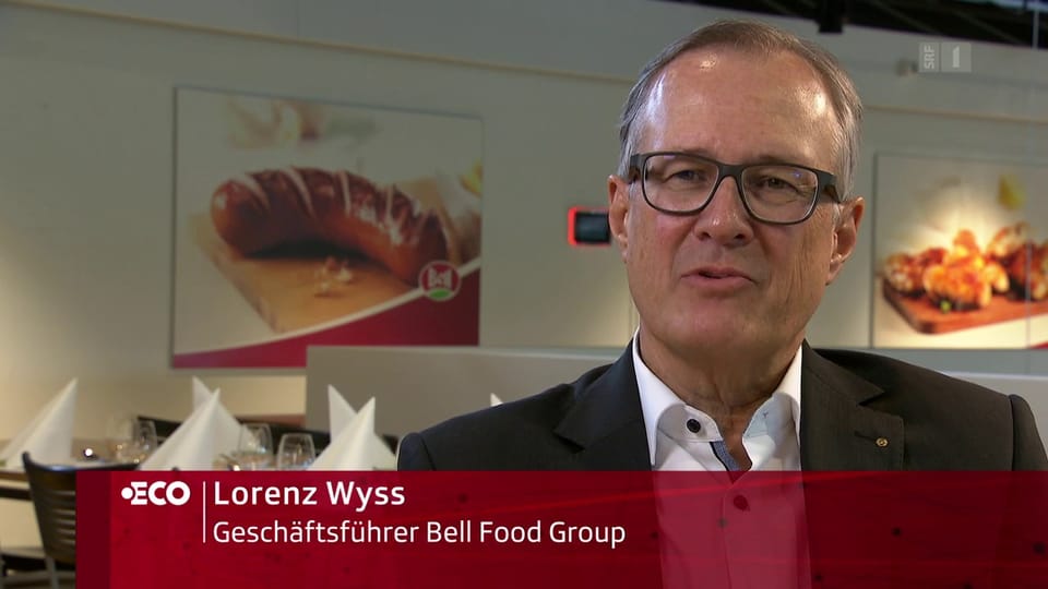 «Wenn sich die Mitte des Tellers verändert, müssen wir uns anpassen»: Bell-Chef Lorenz Wyss.