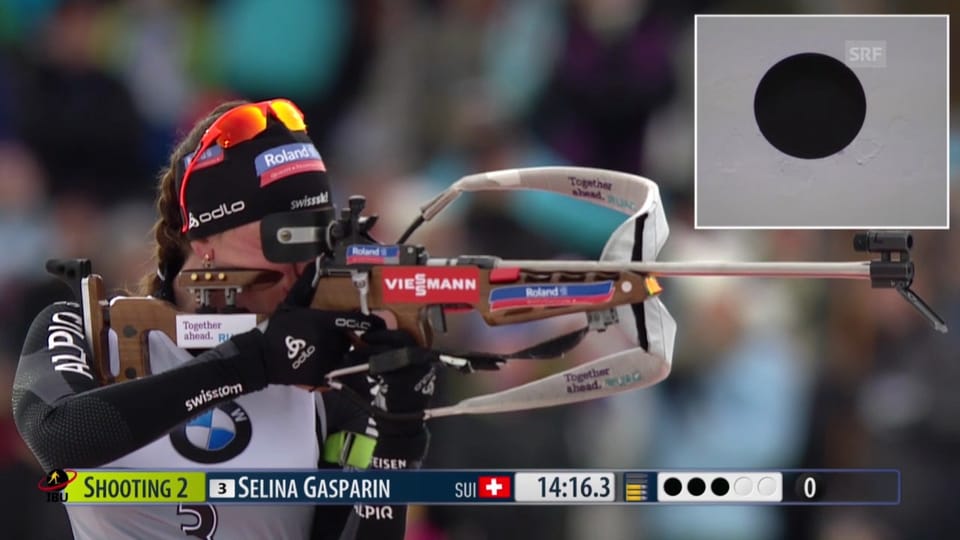 Das Rennen von Selina Gasparin («sportlive», 15.03.14)