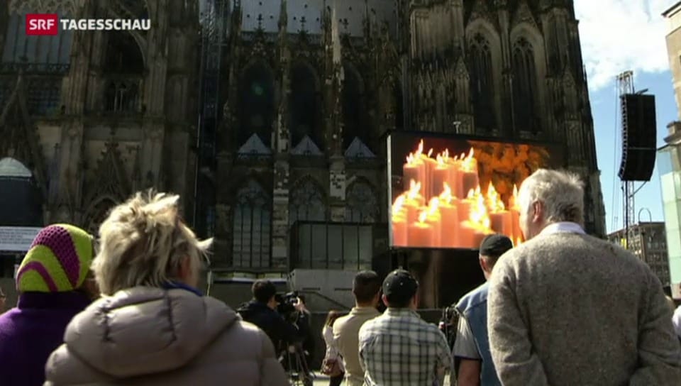 Trauergottesdienst für Opfer von Germanwings-Absturz