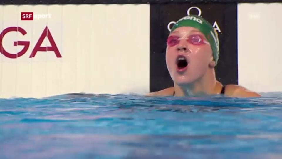 Schwimmen: Der Weltrekord von Meilutyte