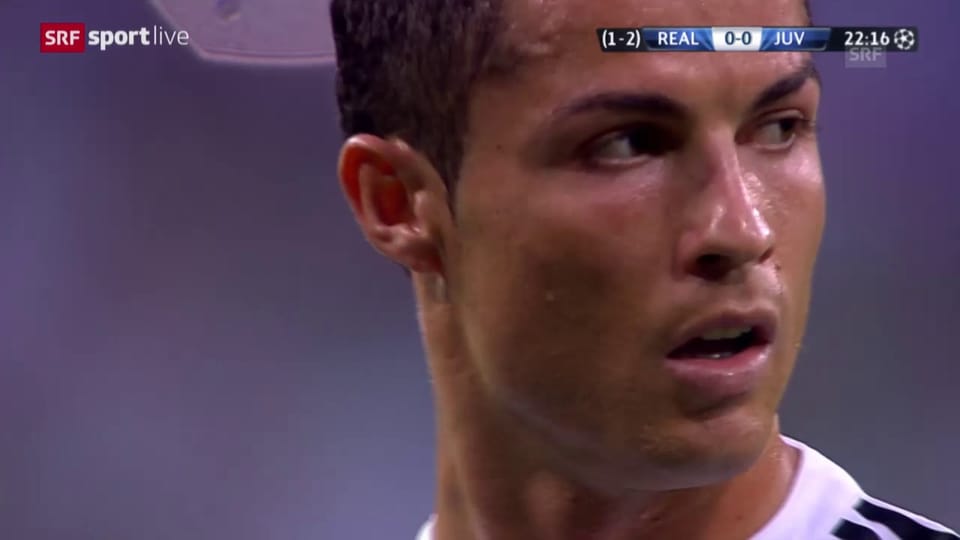 Das 1:0 durch Cristiano Ronaldo
