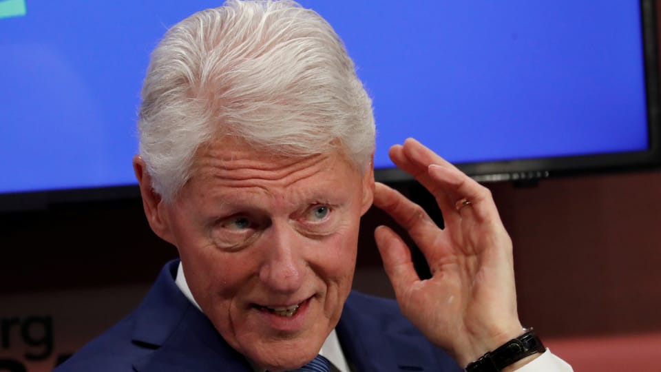 Ex-US-Präsident Bill Clinton im Spital